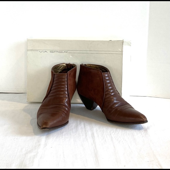 Via Spiga Regal Sienna Nappa Coconut Nubuk - Picture 2 of 16